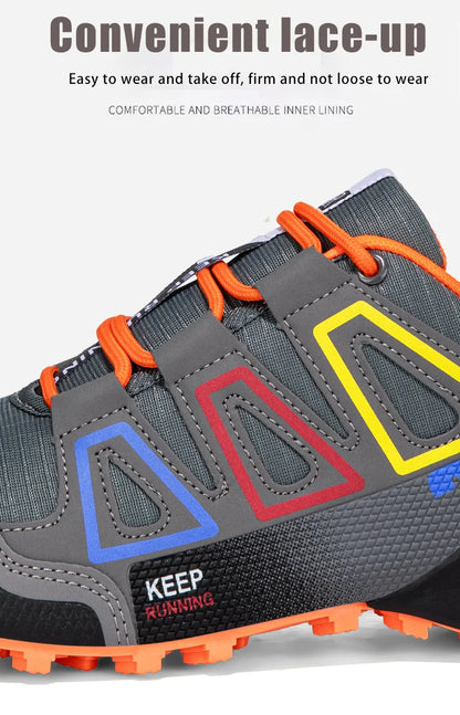 Chaussures de randonnée pour homme, chaussures de sport outdoor, chaussures de randonnée à lacets, chaussures de randonnée et de sport pour femme, chaussures de sport tactiques antidérapantes pour la chasse