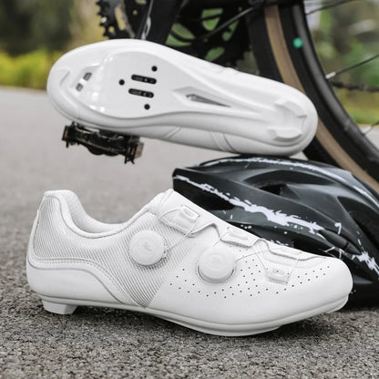 2025 New Arrival Professional Cycling Shoes Racing Road Bike SPD Cleat Shoes Ultralight Self-Locking MTB Bicycle Sneakers Unisex