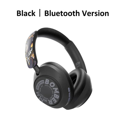 Écouteurs hybrides à suppression active du bruit, casque sans fil Bluetooth 5.4 sur l'oreille avec micro, autonomie de 200 heures, transparence, application personnalisée