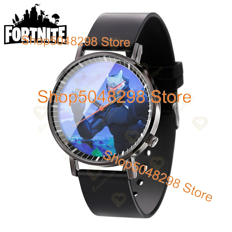 Fortnite Wristwatch for Men Women Watch Battle Game Print 2025 New Watches Quartz Wristwatch Female Children's Birthday Gifts