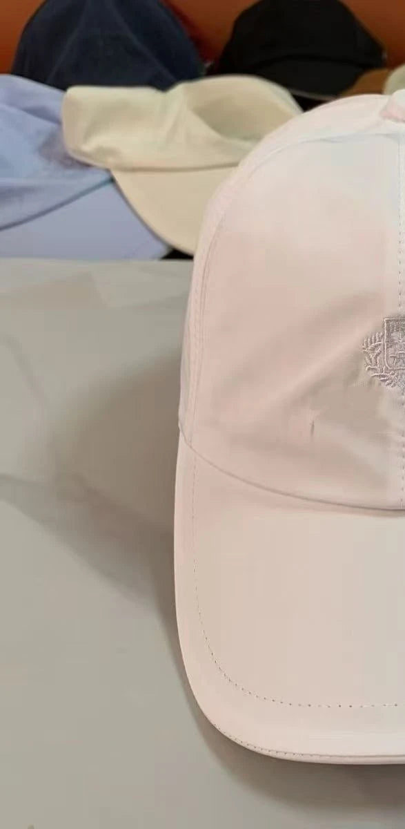 Solid Color Baseball Cap Men Women Fashion All-match Sun Hat
