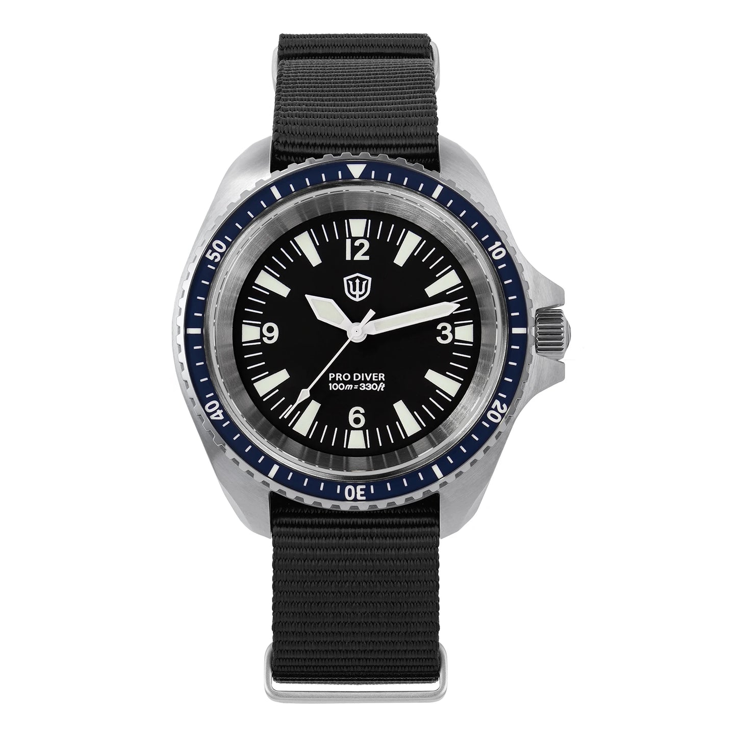 Watchdives WD1980 V3 38mm Men Watch Vintage VH31 Ronda 515 Sweep Seconds Quartz Movement Watches Luminous Sapphire Wristwatch
