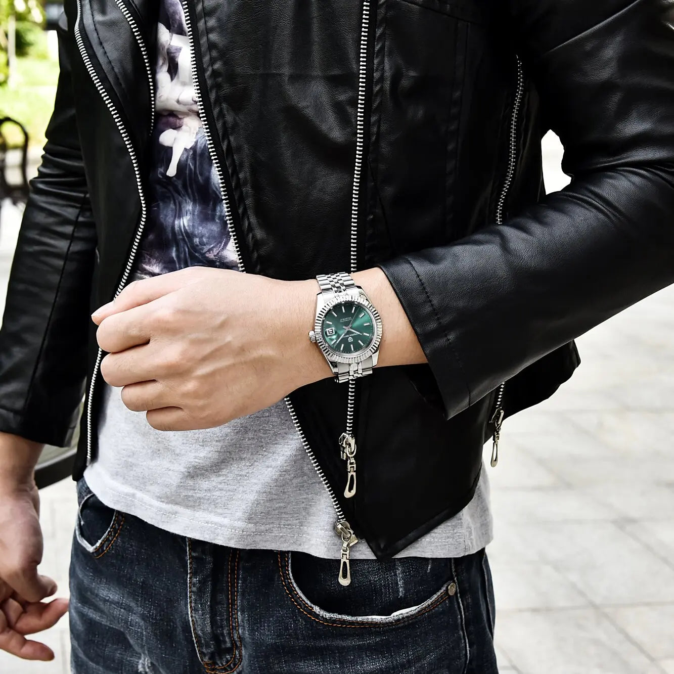 Orologi PAGANI DESIGN 2026 nuovi, meccanici di lusso oro e argento da uomo, in acciaio inossidabile, vetro zaffiro, automatici