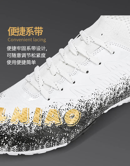 Voetbalschoenen voor heren, voetbalschoenen voor kinderen, professionele voetbalschoenen voor dames, antislip voetbalschoenen, TF/FG voetbalschoenen voor buiten