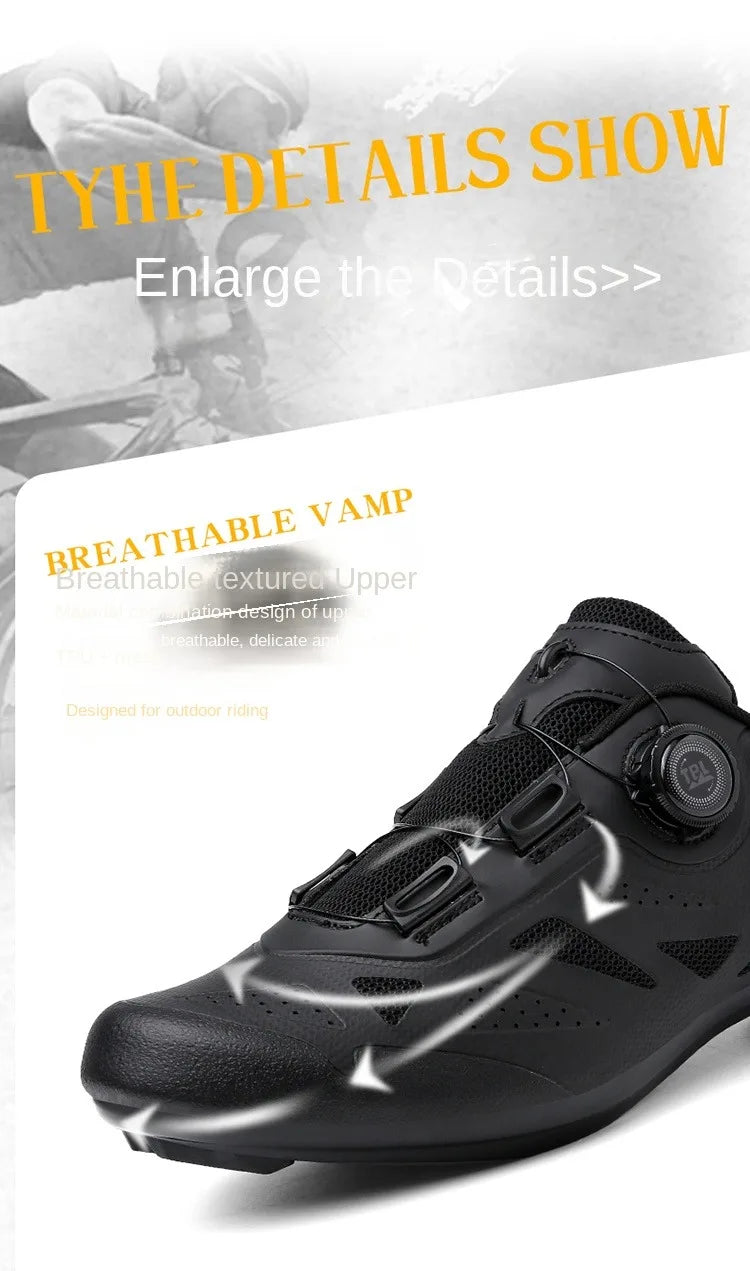Riding shoes - Men's and Women's MTB cycling shoes - Professional road cycling shoes - Flat shoes - MTB road cycling sports shoe
