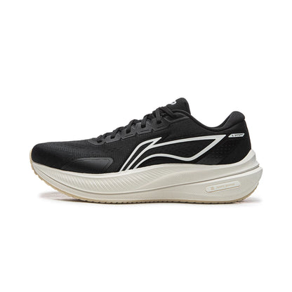 Li-Ning men's YUEYING 5 optimized cushion running shoes with wide toe box, TEMPO BOUNSE reflective Li-Ning sneakers, models ARHV015 and ARHW003