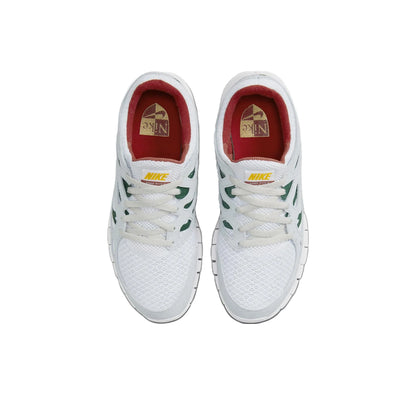 POIZON Nike Free Run 2 Grey Cinnabar Gorge Green 537732-102