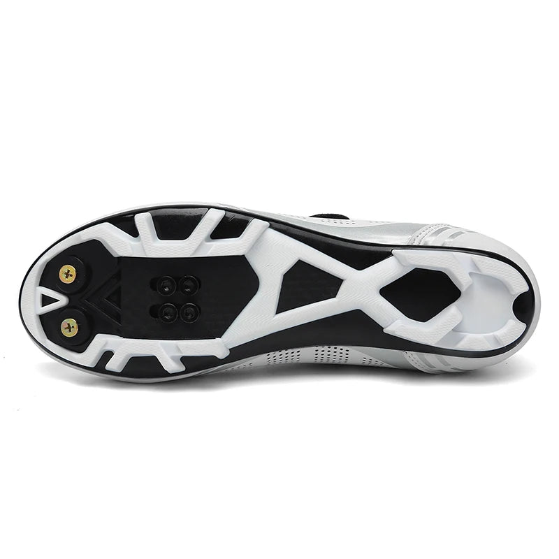 Atmungsaktive MTB-Fahrradschuhe für Damen und Herren – Offroad-Mountainbike-Fahrradschuhe mit selbstsichernden Speed-Mountainbike-Pedalschuhen