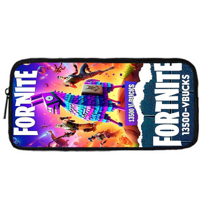 Classic Game FortniteS Child Backpacks Lunch Bag Pencil Case Pupil Large Capacity School Bags For Boy Girl Best Gift