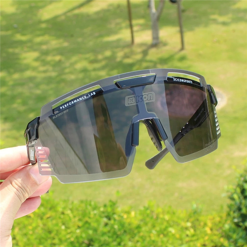 Cyklistické brýle Scicon Outdoorové sportovní sluneční brýle Pánské MTB cyklistické fotochromatické brýle Dámské silniční a horské cyklistické brýle