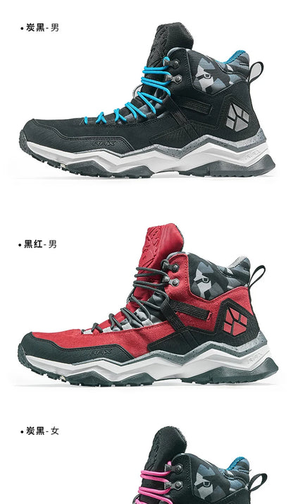 Botas de Caminhada RAX para Mulher Impermeáveis, Sapatilhas de Trekking Leves, Botas de Montanhismo Antiderrapantes para Desportos ao Ar Livre e Turismo