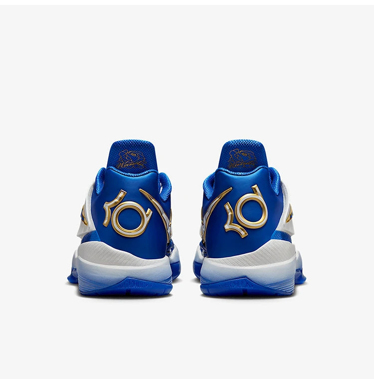 Nike genuine ZOOM KD 4 men's low top cushioned fashionable sports shoes FZ3540-400