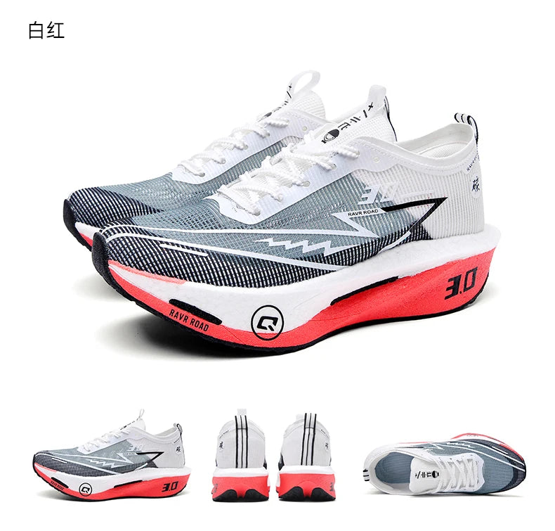 Running Shoes Speciality Men Marathon Sports Carbon Board Breathable Ultralight Women Comfy Athletic Cushion Stability Sneakers
