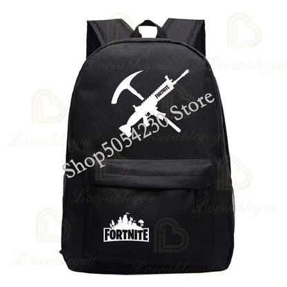 Fortnite Children's Backpack Large Capacity Bolsa Escolar High Quality Waterproof Men Women Victory Game Stationary Kid Rucksack
