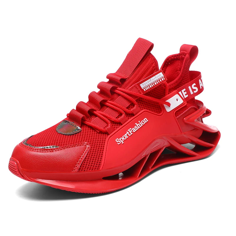 Chaussures de course pour homme : nouvelles baskets en maille respirante, semelle antidérapante et résistante à l'usure, pour le sport quotidien, tendance, mode et décontractées