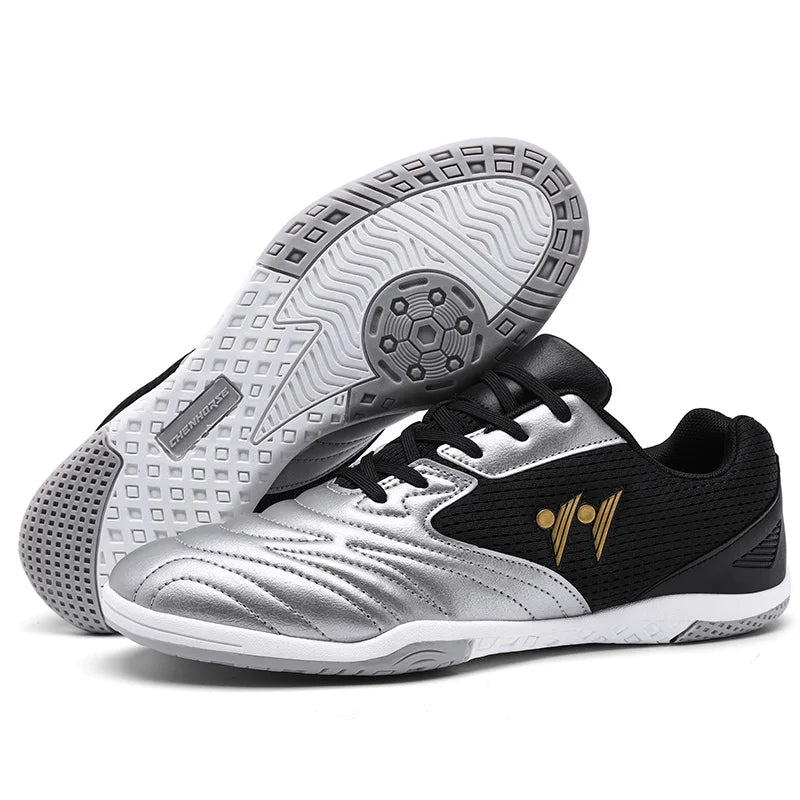Chaussures de football pour homme neuves de haute qualité, à tige haute, pour gazon naturel et futsal, antidérapantes, pour matchs en salle et en extérieur, best-sellers des sports de plein air