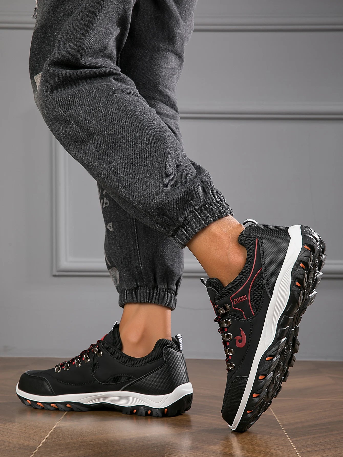 Nuove scarpe da trekking da uomo, traspiranti e ultraleggere, antiscivolo, per outdoor, campeggio, corsa e sport all’aperto