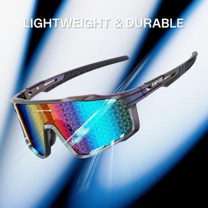 Kapvoe Módní sluneční brýle pro muže – stylové cyklistické brýle, MTB, jízda na skateboardu, UV400, rybářské brýle, pro muže i ženy, cyklistické brýle