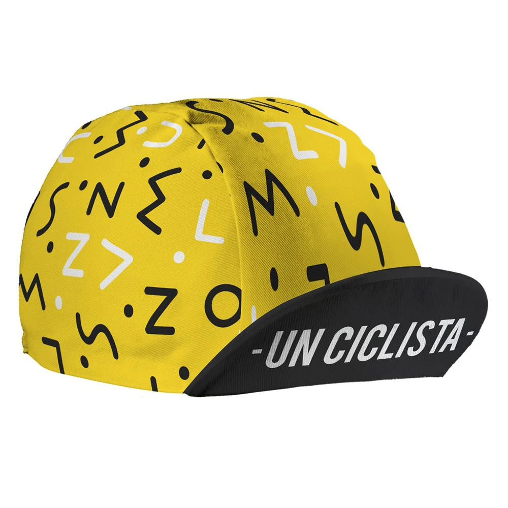 Vari modelli: nero, blu, bianco, giallo; cappellini da ciclismo in poliestere; estivi, traspiranti, sportivi, ad asciugatura rapida; cappellino da bicicletta classico