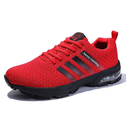 2025 Summer New Men Casual Sports Shoes Breathable Outdoor Running Shoes Comfortable Thick Bottom Fashionable Climbing Femininos