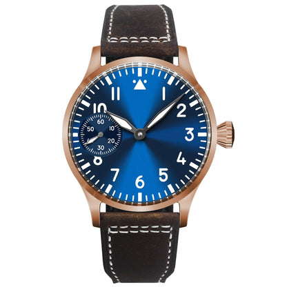Relógio de Homem Corgeut Luxury com Vidro de Safira, Mostrador de 42 Mm, Movimento de Corda Manual St3600 ou St3601, Caixa em Aço 316L, Resistência à Água 30 M