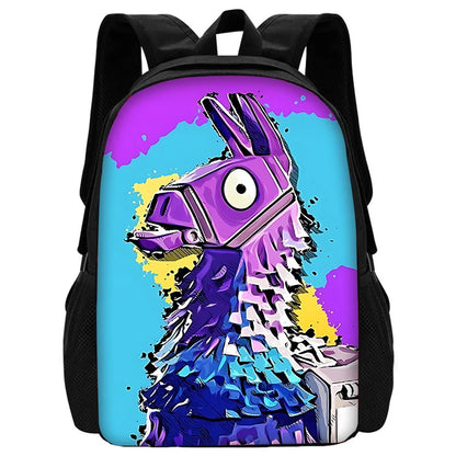 Zaino Classic Game Fortnites per bambini, ragazzi e ragazze, regalo di compleanno per studenti, borsa per la scuola unisex, zaino da campeggio resistente