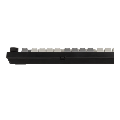 ISO-ES-Layout EPOMAKER X AJAZZ AK820 PRO 75% Spanisches Layout Kabelgebundene/2.4GHz/BT mechanische Tastatur mit Display & Drehregler für PC/Mac