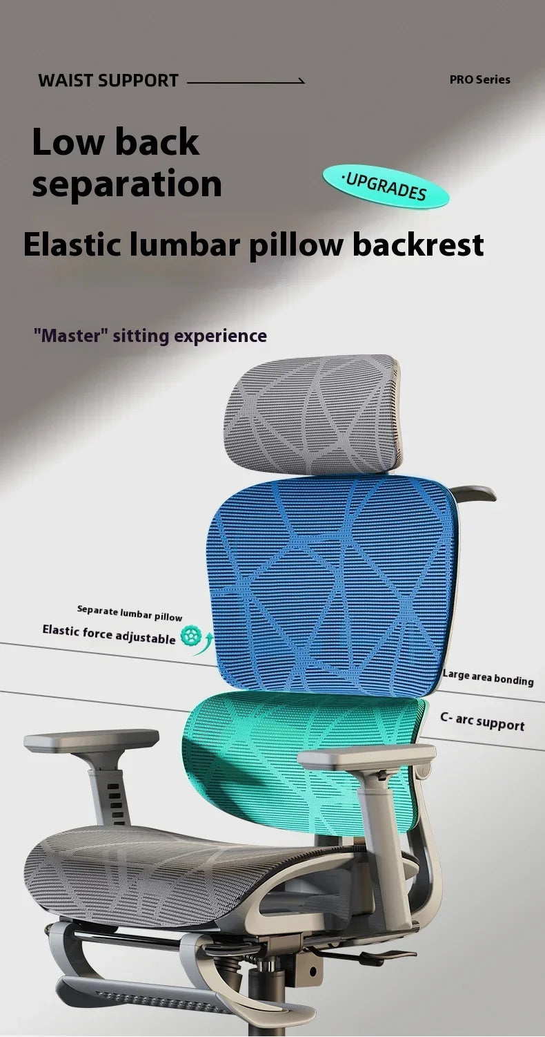 High Back Office Chair 3D Headrest Gaming Chairs Adjustable Computer Relaxing Massage Cadeira Gamer Ergonomic Office Furniture