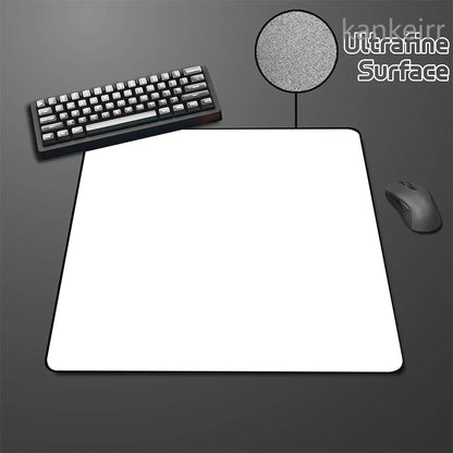 Black Speed Mouse Pad Pure Color High Elastic Non-slip Bottom Gaming Mouse Mat Premium E-Sports Mousepad Ultrafine Surfa Deskmat