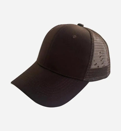 Baseballkasket til mænd og kvinder, sommer, udendørs, camouflage, solhat, åndbar mesh-kasket, ensfarvet, snapback, casquette, benfarvet, til mænd