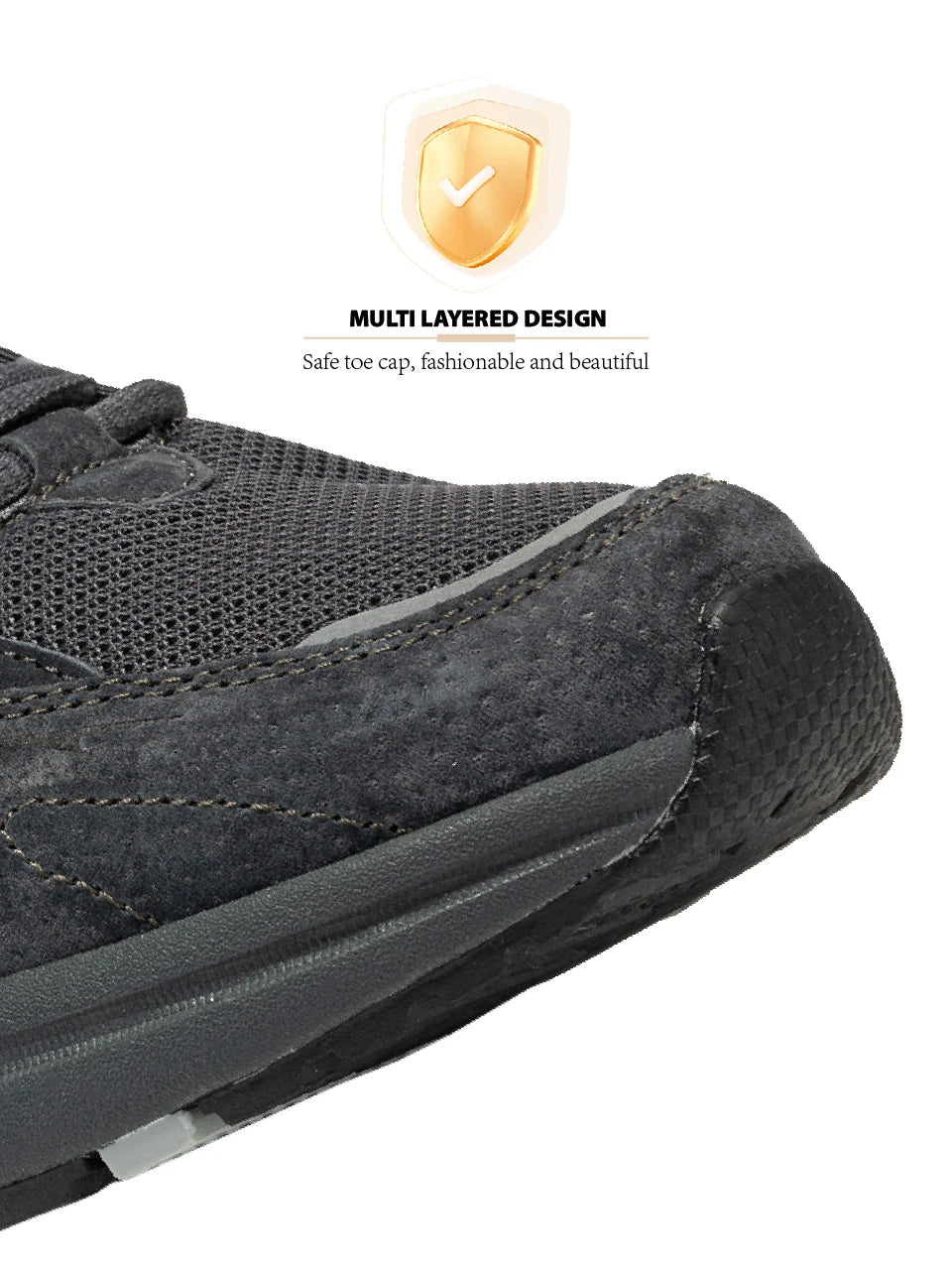 Baasploa Nieuwe hardloopschoenen voor heren, outdoor, modieus, lichtgewicht sportschoenen van mesh, casual herenschoenen, ademend, antislip wandelschoenen