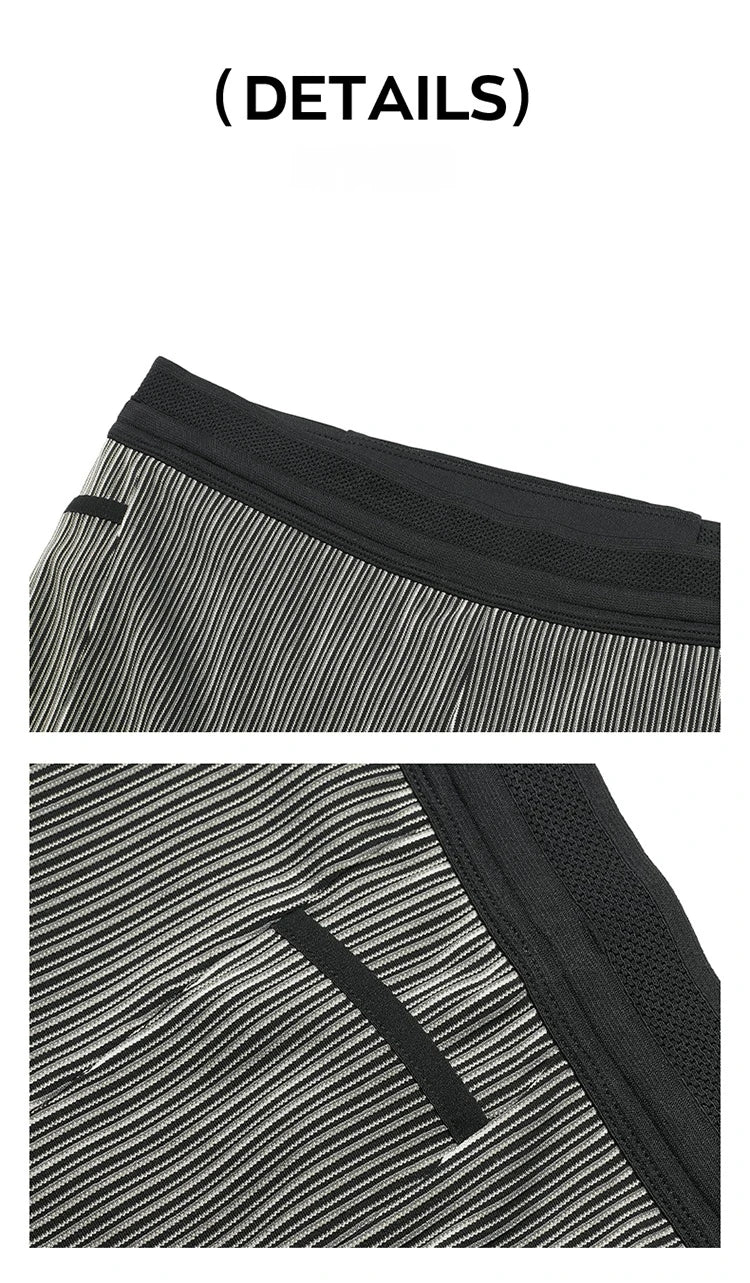 Xtep Sports Fitness Shorts For Men 2025 New Running Moisture-Wicking Shorts High-Elastic Tight Compression Pants 875229580177