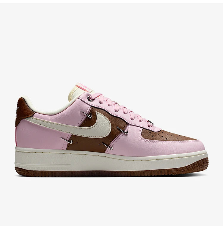 Nike Air Force 1 autentiche da donna, scarpe basse da skateboard traspiranti e resistenti all’usura IO7595-211