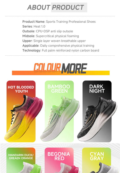 Chaussures de course à pied IRUNSVAN Original Carbon Plate Marathon pour homme : chaussures de sport professionnelles, stables, amortissantes, ultra-légères et à bon rebond