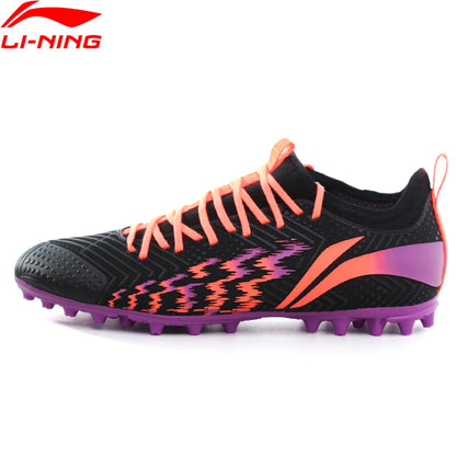 Chaussures de football pour homme Li-Ning AG Ground : chaussures de sport respirantes et antidérapantes LINING Chaussures de sport YSFU015