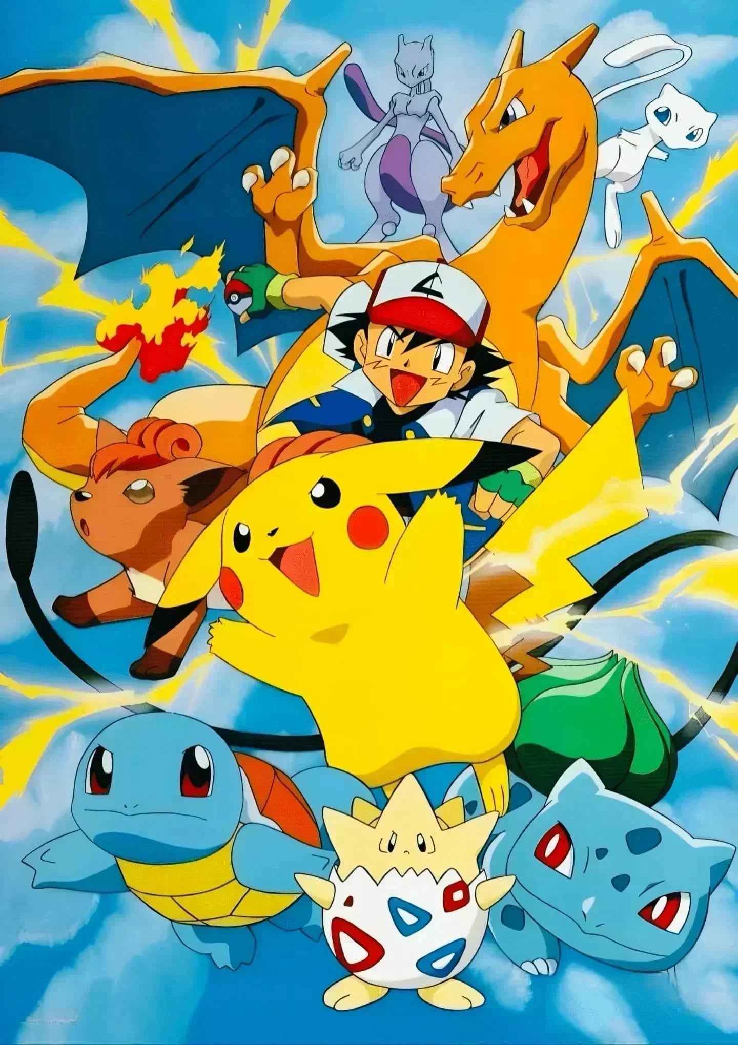 2026 Pokémon Games Pikachu Co Branded Cotton Hoodie Spring/Summer New Harajuku Men's and Women's Loose Casual Parent Child Top