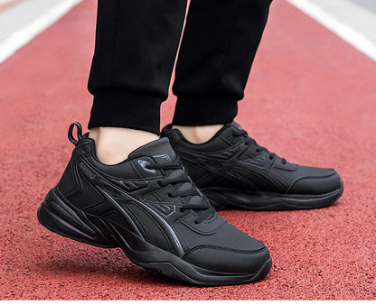 Men's classic retro casual sports shoes Four seasons soft-sole waterproof outdoor youth running shoes breathable light sneakers