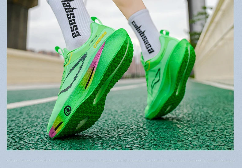 Running Shoes Carbon Board Marathon Men Sports Speciality Breathable Lightweight Women's Comfortable Athletic Outdoor Sneakers