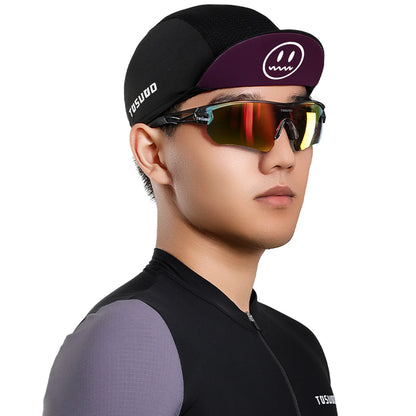 TOSUOD Fahrradmütze – atmungsaktiv, Sonnenschutz, schnell trocknend, hoch elastisch, individueller Stil, Unisex, Outdoor-Sport-Accessoires