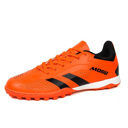 New Men's and Women's Football Shoes, Indoor and Outdoor Sports Shoes with Long and Broken Studs for Football Training Mat