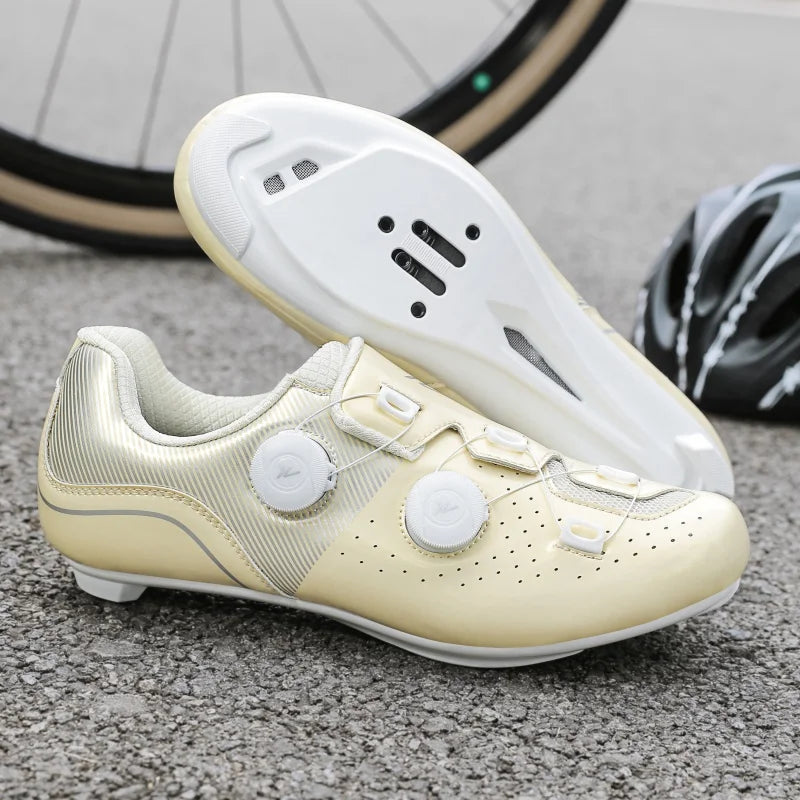 2025 New Arrival Professional Cycling Shoes Racing Road Bike SPD Cleat Shoes Ultralight Self-Locking MTB Bicycle Sneakers Unisex