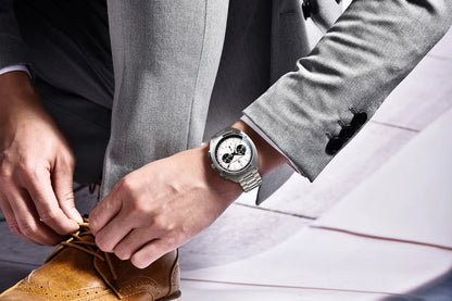 PAGANI DESIGN 2026 Retro Luxury Men's Quartz Watches Sports Chronograph VK63 Watch For Men AR Sapphire Waterproof Leather Clock