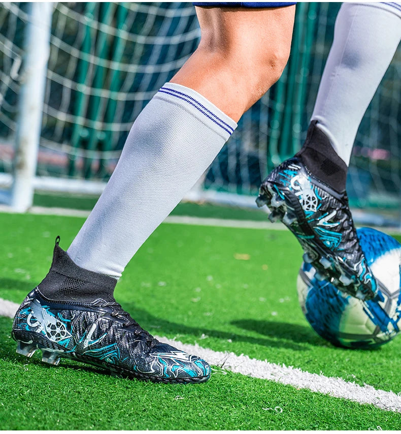 Professionella fotbollsskor för män, halkfria fotbollsskor, unisex, andningsbara, futsal, sport, nya fotbollsskor, dropshipping, ultralätta