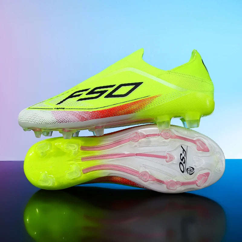 Chaussures de football pour homme, chaussures de football professionnelles, Society Turf, mailles respirantes, chaussures de football pour jeunes, baskets antidérapantes pour homme, Chuteira