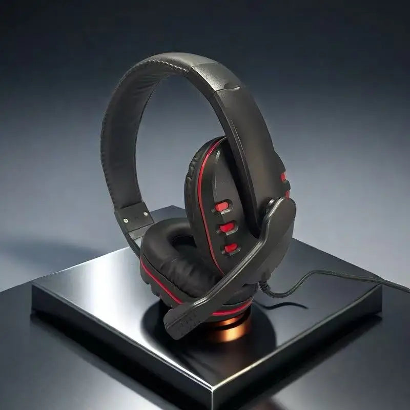 Cuffie cablate 7260 con microfono – Headset gaming e lavoro per PS4 PS5 Xbox One, studio e riunioni, auricolari con jack 3.5mm