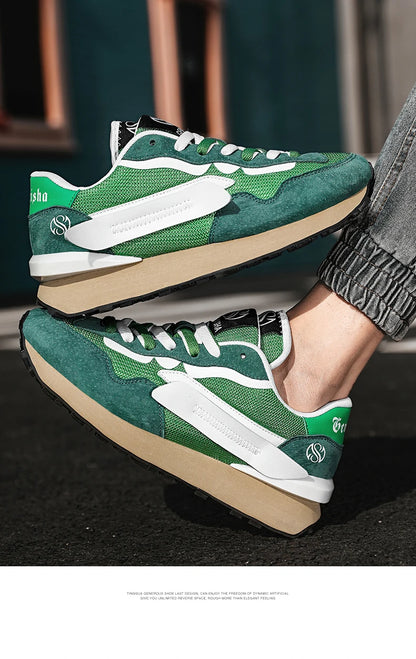 Chaussures de cricket décontractées pour homme, baskets tendance, chaussures Forrest Gump, chaussures de marche, chaussures de tennis, chaussures de sport, chaussures de course sur route