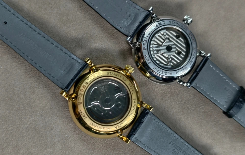 Shanghai The Bund Sky Dome Series Men's Mechanical Watch 42mm Center Flywheel Automatic Watch Limited Edition Brand Watches 865