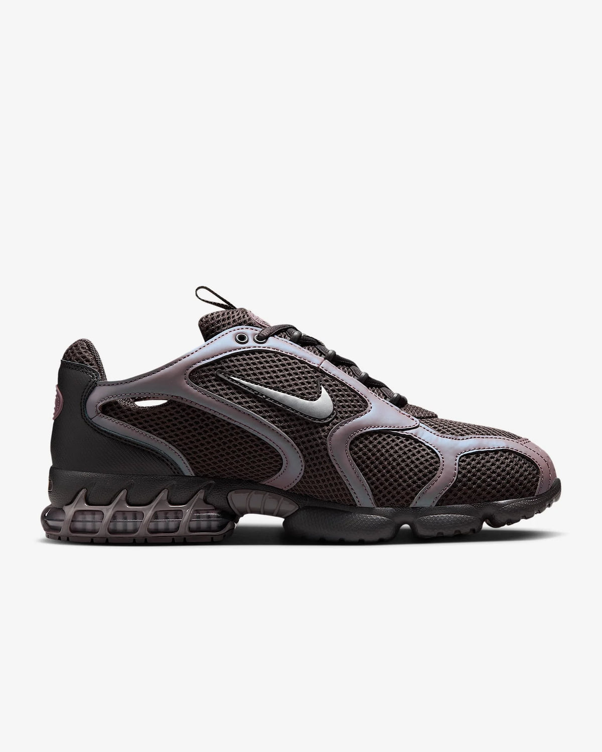 Nike Air Zoom Spiridon Cage 2 unisex žemi laisvalaikio bateliai, sportiniai, atsparūs dėvėjimuisi, pilki ir raudoni, Lifestyle avalynė CJ1288-600