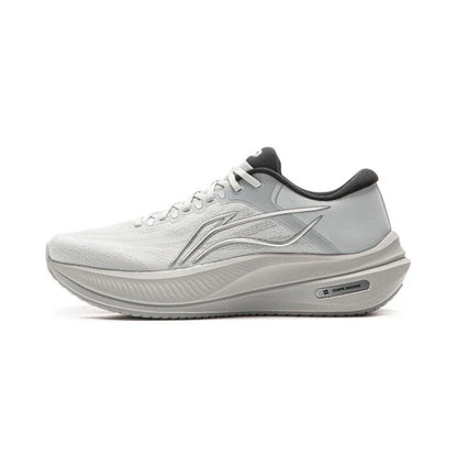 Li-Ning men's YUEYING 5 optimized cushion running shoes with wide toe box, TEMPO BOUNSE reflective Li-Ning sneakers, models ARHV015 and ARHW003