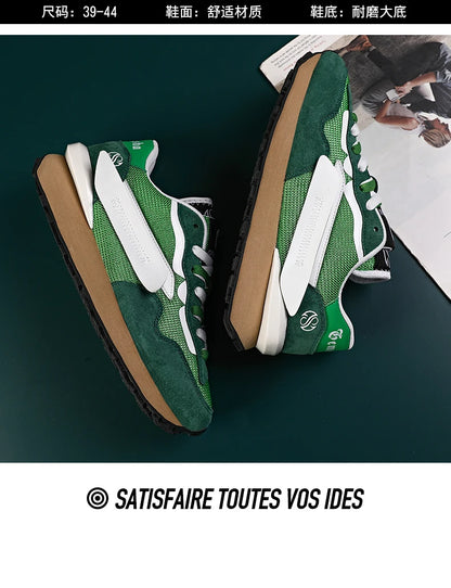 Chaussures de cricket décontractées pour homme, baskets tendance, chaussures Forrest Gump, chaussures de marche, chaussures de tennis, chaussures de sport, chaussures de course sur route